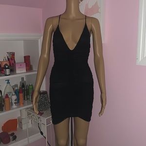 NWOT Monaco low cut sexy mini dress